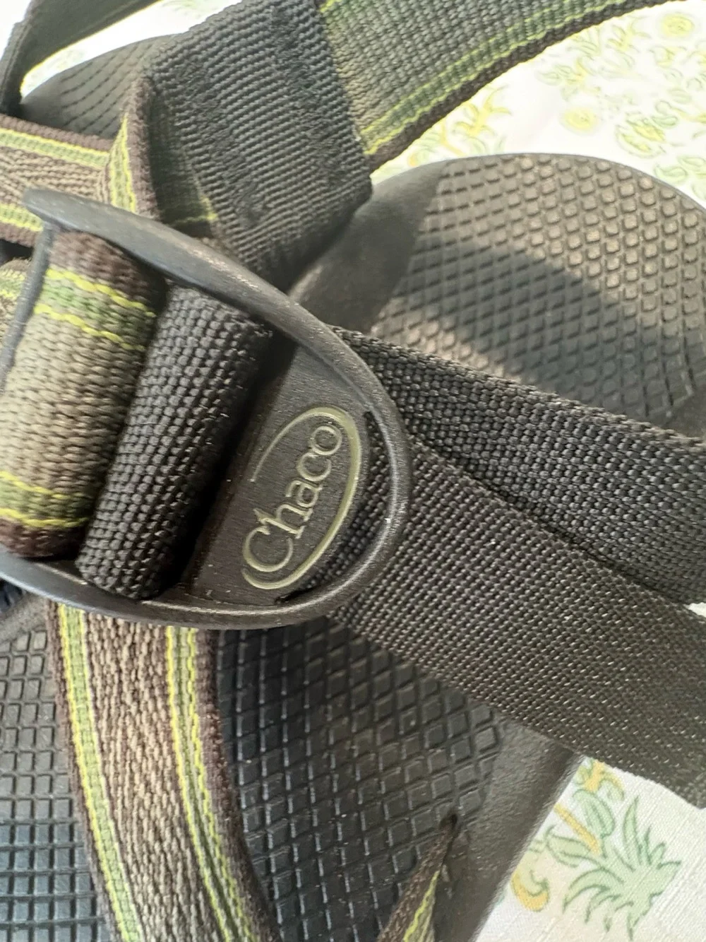 Chaco Sandals in Brown & Green M7 never worn